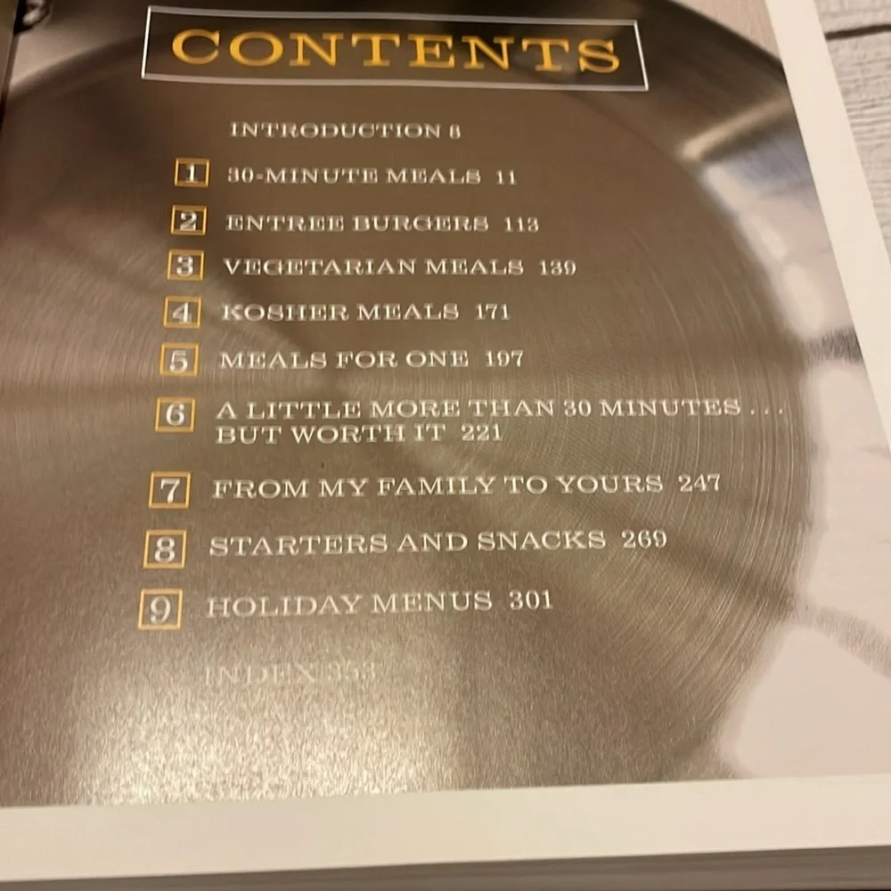 EUC Rachel Ray The Big Orange Book cookbook​​ - Picture 3 of 3